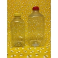 5lb Plastic Clear and Decorated Jug